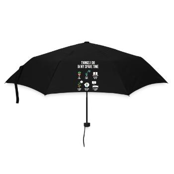 Garten Freizeit Hobby Pflanzen - Regenschirm (klein) - Schwarz - Vorne