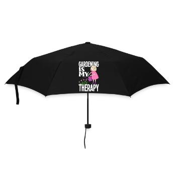 Garten Therapie - Regenschirm (klein) - Schwarz - Vorne
