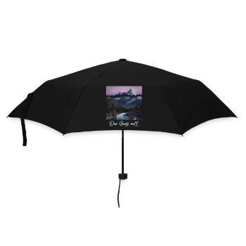 L’appel de la montagne - Parapluie standard - noir - Devant