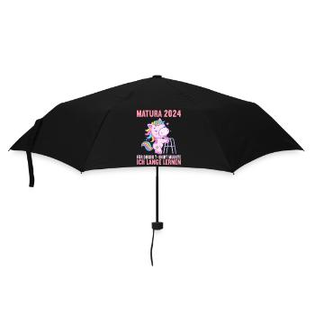 Matura Young Girls Women and Men Matura 2024 - Umbrella (small) - black - Front