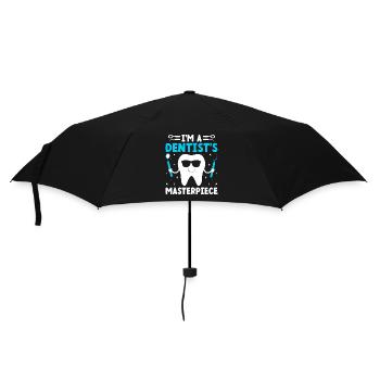 I'm A Dentist's Masterpiece Dentist Dental Dentist - Umbrella (small) - black - Front