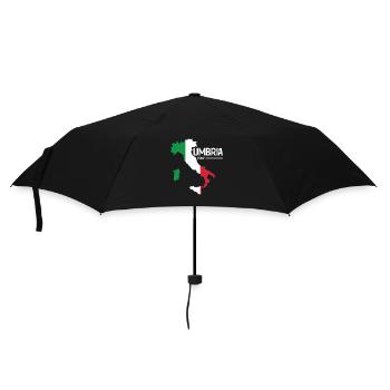 Ombrie Italie Carte de l’Ombrie Région Italie - Parapluie standard - noir - Devant
