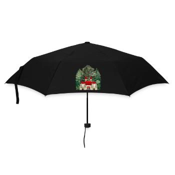 Castle Fairytale Castle Fortress Middle Ages Real Estate - Umbrella (small) - black - Front