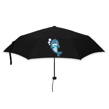 Dolphin Fish - Umbrella (small) - black - Front