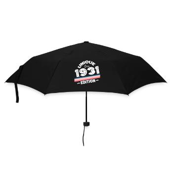 Unique Since 1931 Edition Birthday Vintage 1931 - Umbrella (small) - black - Front