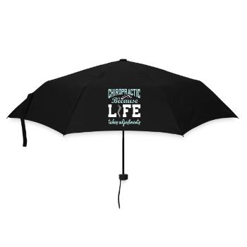 Chiropraktiker Chiropraktik - Regenschirm (klein) - Schwarz - Vorne