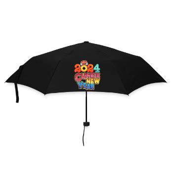 Chinese new year - Umbrella (small) - black - Front