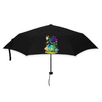 Angelfish - Umbrella (small) - black - Front