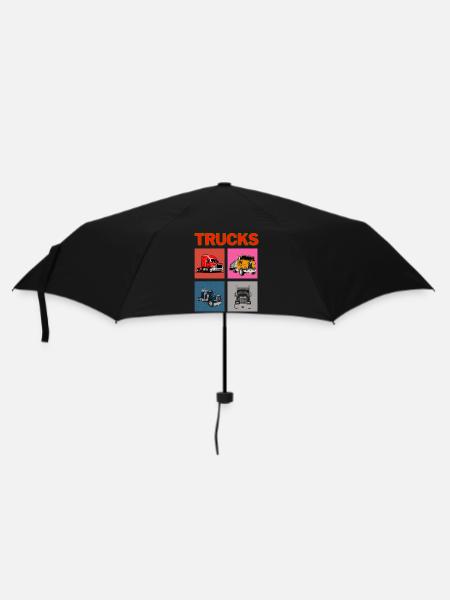 Camions - Parapluie standard - noir