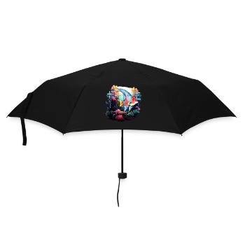 Angelfish - Umbrella (small) - black - Front