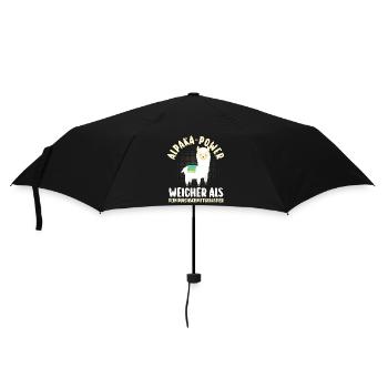 Alpaga - Parapluie standard - noir - Devant