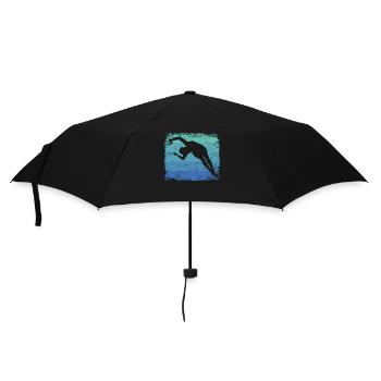Diving, Artistic Jumping, Synchronized Diving - Umbrella (small) - black - Front