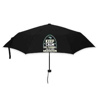 Angler Fishing Fishing Rod Fishing - Umbrella (small) - black - Front