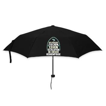 Pêcheur à la ligne Canne à pêche Pêche - Parapluie standard - noir - Devant