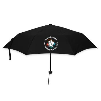 Euchre Player My Passion My Euchre Card Game Lover - Umbrella (small) - black - Front