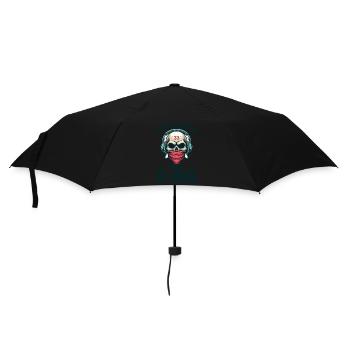 Je Ne T'entends Pas Je Joue - Parapluie standard - noir - Devant