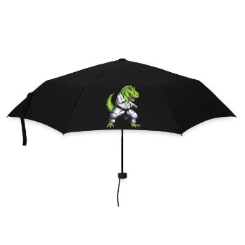 Karaté Dinosaure T-Rex - Parapluie standard - noir - Devant