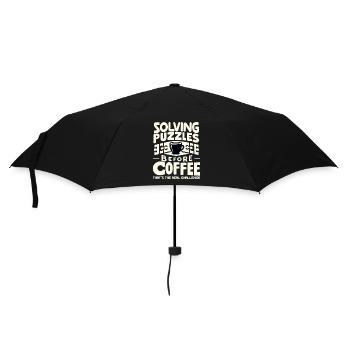 Puzzle Lover Jigzaw Puzzle Board Game Puzzler - Umbrella (small) - black - Front
