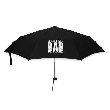 Papa amoureux de la gerbille L’idole Le mythe Le rat de course - Parapluie standard - noir - Devant