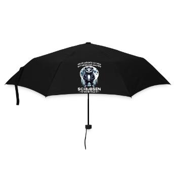 I hate people morning grouch in the office funny - Umbrella (small) - black - Front
