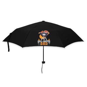 Grillmaster Papa BBQ Grill Griller Barbecue Fumoir - Parapluie standard - noir - Devant