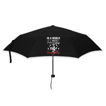Dans un monde rempli de princesses, soyez pompier - Parapluie standard - noir - Devant