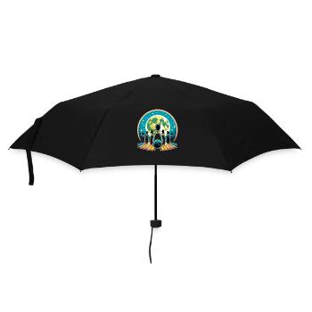 Lustiger Bowling-team-bowler-strike-bowling-club - Regenschirm (klein) - Schwarz - Vorne