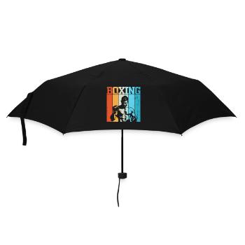 Boxen Retro - Regenschirm (klein) - Schwarz - Vorne