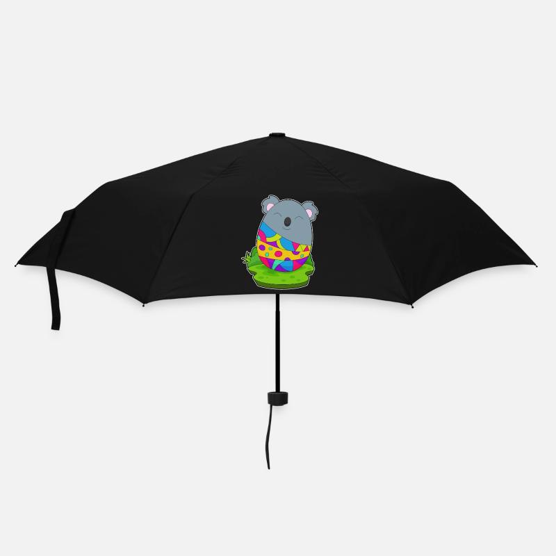 Koala Ostern Osterei - Regenschirm (klein) - Schwarz