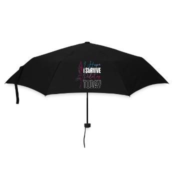 Instructeur de Pilates Professeur J’espère - Parapluie standard - noir - Devant
