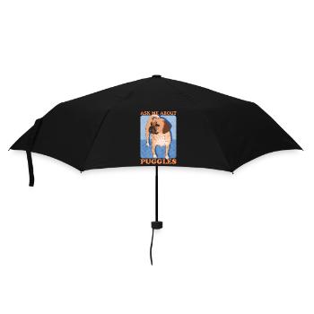 Puggle Dogs Dog Owners Dog Owner Gift - Umbrella (small) - black - Front