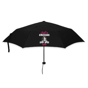 Bernedoodle Dog - Umbrella (small) - black - Front