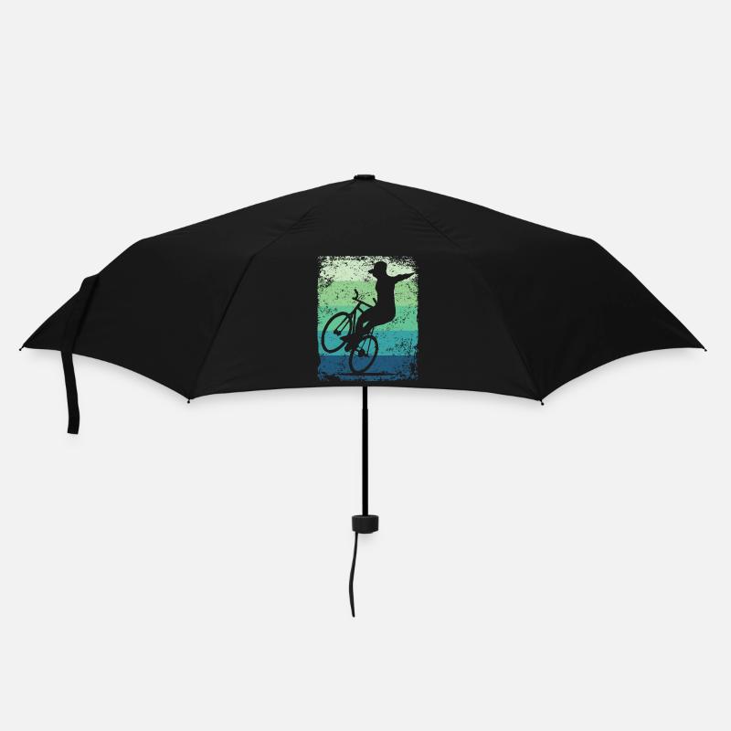 Kunstradfahren Kunstradfahrer - Regenschirm (klein) - Schwarz