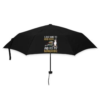 Bernedoodle Dog - Umbrella (small) - black - Front