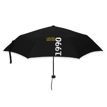 1990's Limited Edition Birthday Gift Wife Husband - Umbrella (small) - black - Front