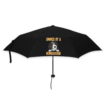 Bernedoodle Dog - Umbrella (small) - black - Front