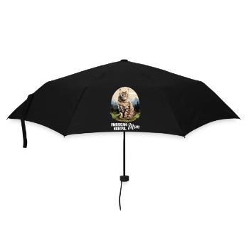 Cat Cats American Bobtail - Umbrella (small) - black - Front