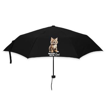 Cat Cats American Bobtail - Umbrella (small) - black - Front