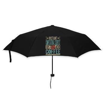 Instant Computational Scientist Just Add Coffee - Umbrella (small) - black - Front