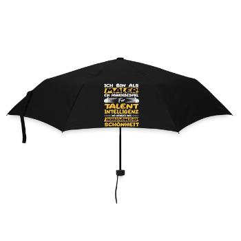 painter a prime example of talent - Umbrella (small) - black - Front