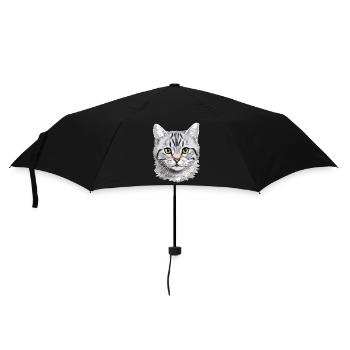 Cat Cats American Shorthair - Umbrella (small) - black - Front