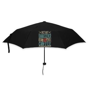 Damascener instantané Il suffit d’ajouter du café - Parapluie standard - noir - Devant