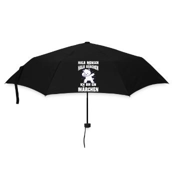 Half Human, Half Bear - Umbrella (small) - black - Front