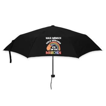 Half Human, Half Bear - Umbrella (small) - black - Front