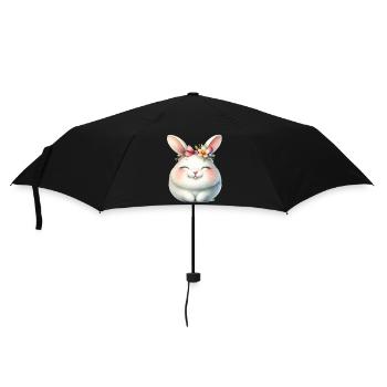 Pâques Pâques Lapin Pâques Samedi Pâques Dimanche Pâques Oeufs de Pâques Printemps - Parapluie standard - noir - Devant