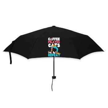 Pilates Instructor Teacher Coffee - Umbrella (small) - black - Front