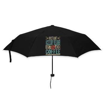 Instant Accessory designer Just Add Coffee - Umbrella (small) - black - Front