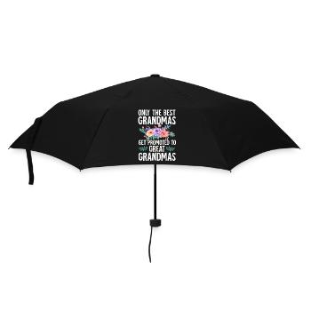 Best Great Grandma Art For Grandma Women Great - Umbrella (small) - black - Front