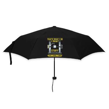 3D Printer 3D Printing - Umbrella (small) - black - Front