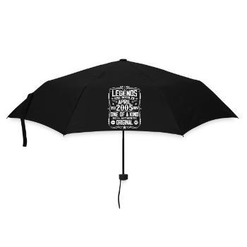 The Legends Were Born in April 2005 - Gift 2005 - Umbrella (small) - black - Front